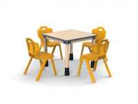 YCY-184 可拼式兒童正方桌